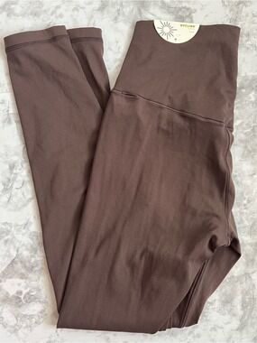 OFFLINE by Aerie Real Me High-Rise 7/8 Leggings in Deep Brown
